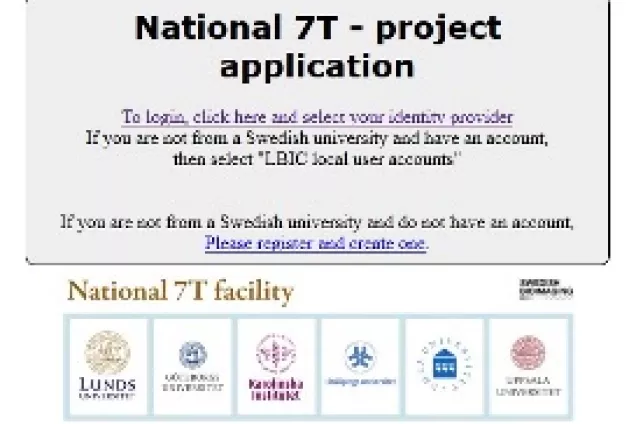 National 7T facility project application